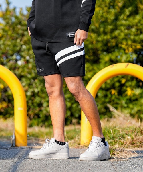 adamsJUGGLER(アダムスジャグラー)の「W/Rスイッチング&HFショートパンツ(その他パンツ・メンズ・グレー/ブラック・XL/L/M)」の4枚目の写真