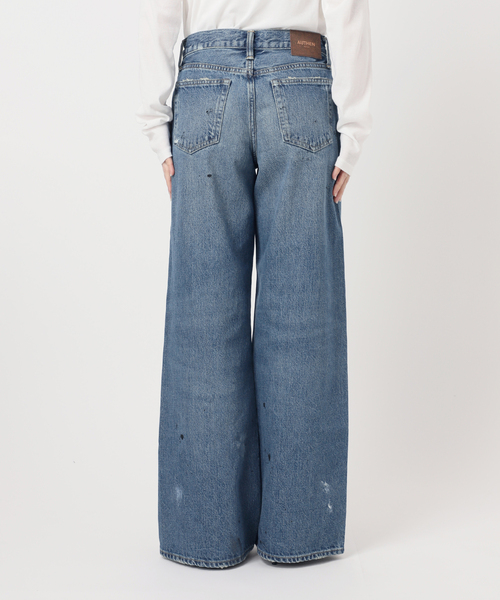 Spick & Span（スピックアンドスパン）の「AUTHEN / オーセン LAUREL WIDE（デニムパンツ・レディース・ブルー・27/25）」の8枚目の写真