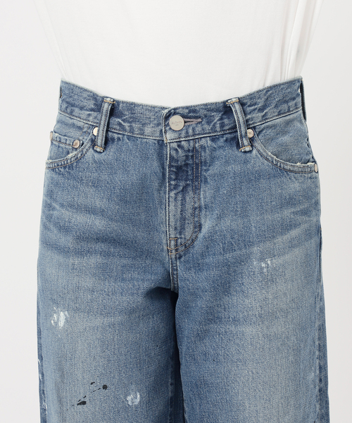 Spick & Span（スピックアンドスパン）の「AUTHEN / オーセン LAUREL WIDE（デニムパンツ・レディース・ブルー・27/25）」の10枚目の写真