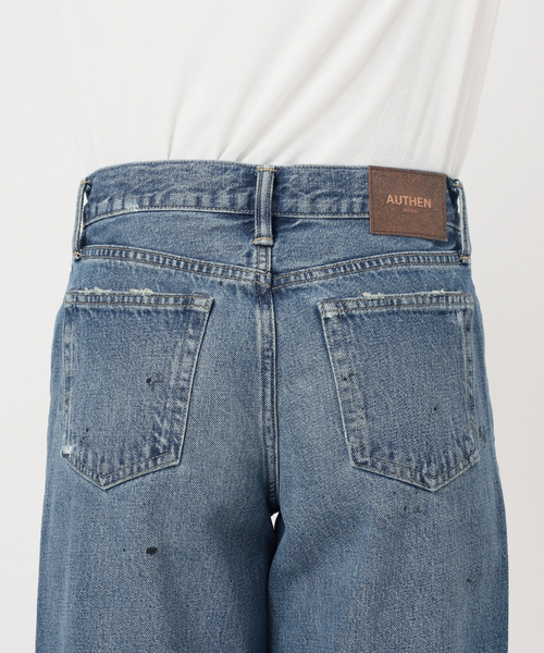 Spick & Span（スピックアンドスパン）の「AUTHEN / オーセン LAUREL WIDE（デニムパンツ・レディース・ブルー・27/25）」の11枚目の写真