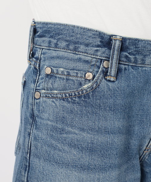 Spick & Span（スピックアンドスパン）の「AUTHEN / オーセン LAUREL WIDE（デニムパンツ・レディース・ブルー・27/25）」の13枚目の写真