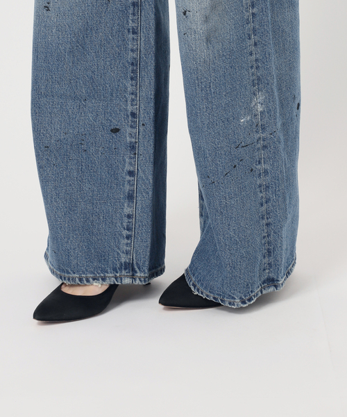 Spick & Span（スピックアンドスパン）の「AUTHEN / オーセン LAUREL WIDE（デニムパンツ・レディース・ブルー・27/25）」の17枚目の写真