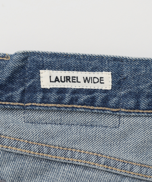 Spick & Span（スピックアンドスパン）の「AUTHEN / オーセン LAUREL WIDE（デニムパンツ・レディース・ブルー・27/25）」の20枚目の写真