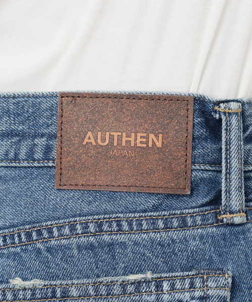 Spick & Span（スピックアンドスパン）の「AUTHEN / オーセン LAUREL WIDE（デニムパンツ・レディース・ブルー・27/25）」の21枚目の写真