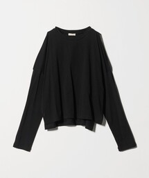 SUPER RIB CREW-NECK L/S TOPS (TULIP) スーパーリブクルーネック