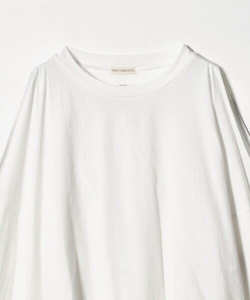 PROTAGONISTA（プロタゴニスタ）の「＜PROTAGONISTA＞カットアウト ロングスリーブ カットソー（Tシャツ/カットソー・レディース・ホワイト/ブラック・FREE）」の10枚目の写真