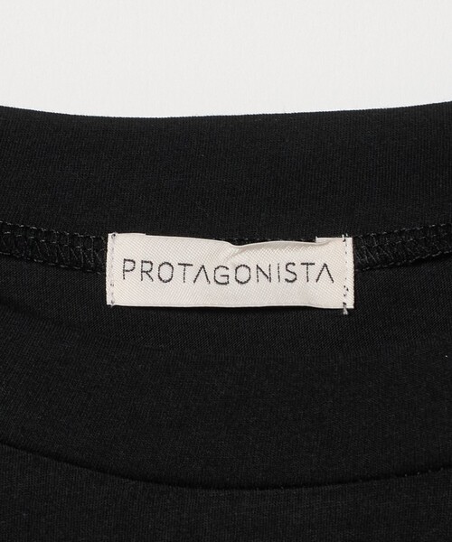 PROTAGONISTA（プロタゴニスタ）の「＜PROTAGONISTA＞カットアウト ロングスリーブ カットソー（Tシャツ/カットソー・レディース・ホワイト/ブラック・FREE）」の13枚目の写真