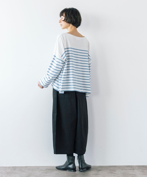 studio CLIP（スタディオクリップ）の「《natural by clip》Cドビーコクーンパンツ（その他パンツ・レディース・ピンク/アイボリー/ブラック・FREE）」の5枚目の写真