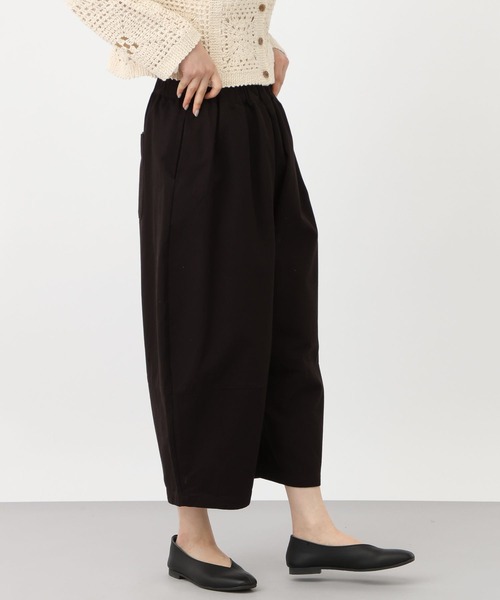 studio CLIP（スタディオクリップ）の「《natural by clip》Cドビーコクーンパンツ（その他パンツ・レディース・ピンク/アイボリー/ブラック・FREE）」の8枚目の写真