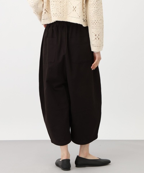 studio CLIP（スタディオクリップ）の「《natural by clip》Cドビーコクーンパンツ（その他パンツ・レディース・ピンク/アイボリー/ブラック・FREE）」の9枚目の写真