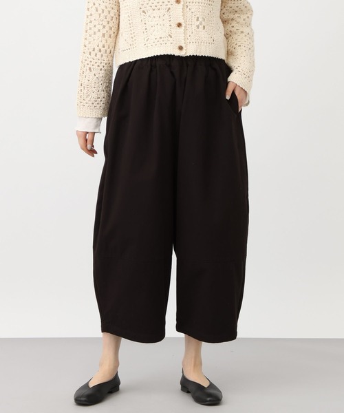 studio CLIP（スタディオクリップ）の「《natural by clip》Cドビーコクーンパンツ（その他パンツ・レディース・ピンク/アイボリー/ブラック・FREE）」の10枚目の写真