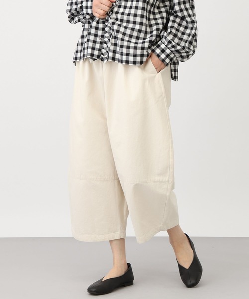 studio CLIP（スタディオクリップ）の「《natural by clip》Cドビーコクーンパンツ（その他パンツ・レディース・ピンク/アイボリー/ブラック・FREE）」の20枚目の写真