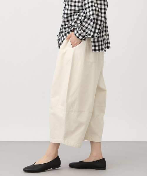 studio CLIP（スタディオクリップ）の「《natural by clip》Cドビーコクーンパンツ（その他パンツ・レディース・ピンク/アイボリー/ブラック・FREE）」の21枚目の写真