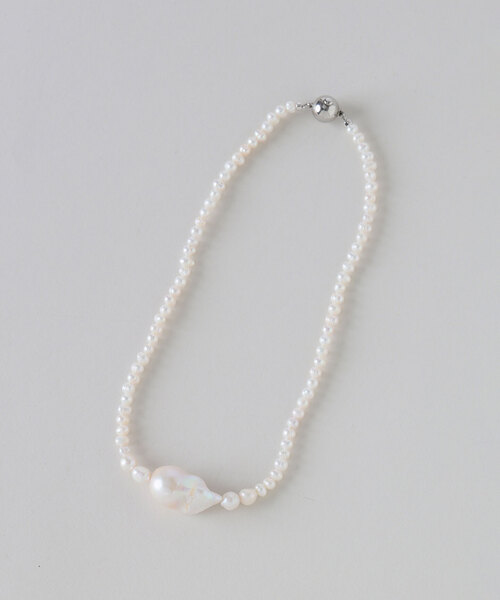 in mood（インムード）の「in mood/インムード BQ PRL 36cm choker（ネックレス・レディース・ホワイト・FREE）」の4枚目の写真