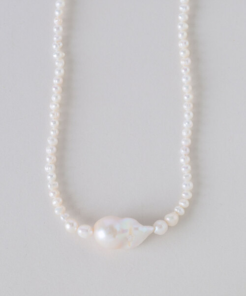 in mood（インムード）の「in mood/インムード BQ PRL 36cm choker（ネックレス・レディース・ホワイト・FREE）」の5枚目の写真