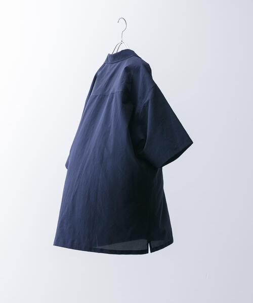 EKAL(エカル)の「『吸水速乾/通気性/軽量』DOT AIR SHORT-SLEEVE SHIRTS(シャツ/ブラウス・メンズ・オレンジ系その他/ブラック/ネイビー・MEDIUM/LARGE)」の17枚目の写真