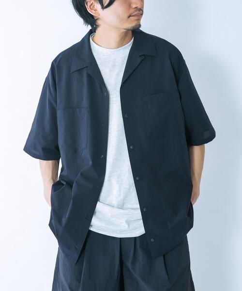 EKAL(エカル)の「『吸水速乾/通気性/軽量』DOT AIR SHORT-SLEEVE SHIRTS(シャツ/ブラウス・メンズ・オレンジ系その他/ブラック/ネイビー・MEDIUM/LARGE)」の19枚目の写真