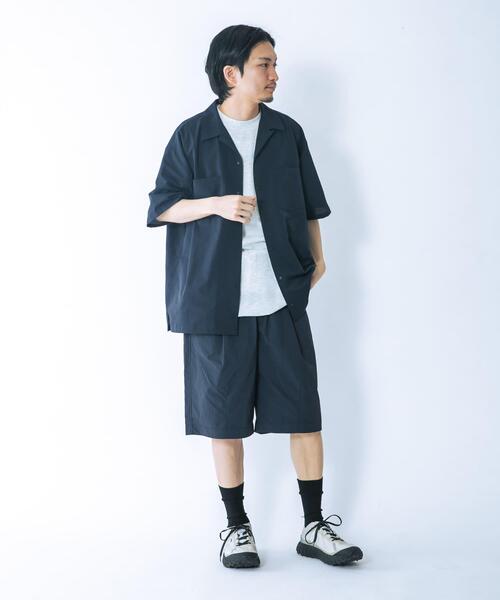 EKAL(エカル)の「『吸水速乾/通気性/軽量』DOT AIR SHORT-SLEEVE SHIRTS(シャツ/ブラウス・メンズ・オレンジ系その他/ブラック/ネイビー・MEDIUM/LARGE)」の22枚目の写真
