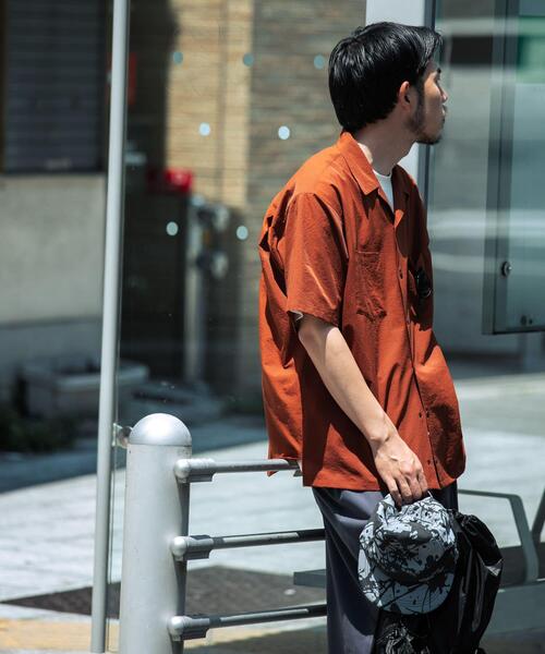 EKAL(エカル)の「『吸水速乾/通気性/軽量』DOT AIR SHORT-SLEEVE SHIRTS(シャツ/ブラウス・メンズ・オレンジ系その他/ブラック/ネイビー・MEDIUM/LARGE)」の9枚目の写真