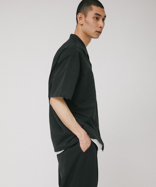 EKAL（エカル）の「DOT AIR SHORT-SLEEVE SHIRTS（シャツ/ブラウス・メンズ・オレンジ系その他/ブラック/ネイビー・MEDIUM/LARGE）」の21枚目の写真