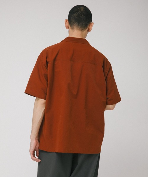 EKAL（エカル）の「DOT AIR SHORT-SLEEVE SHIRTS（シャツ/ブラウス・メンズ・オレンジ系その他/ブラック/ネイビー・MEDIUM/LARGE）」の9枚目の写真