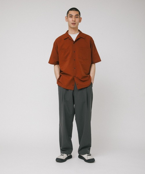 EKAL（エカル）の「DOT AIR SHORT-SLEEVE SHIRTS（シャツ/ブラウス・メンズ・オレンジ系その他/ブラック/ネイビー・MEDIUM/LARGE）」の10枚目の写真