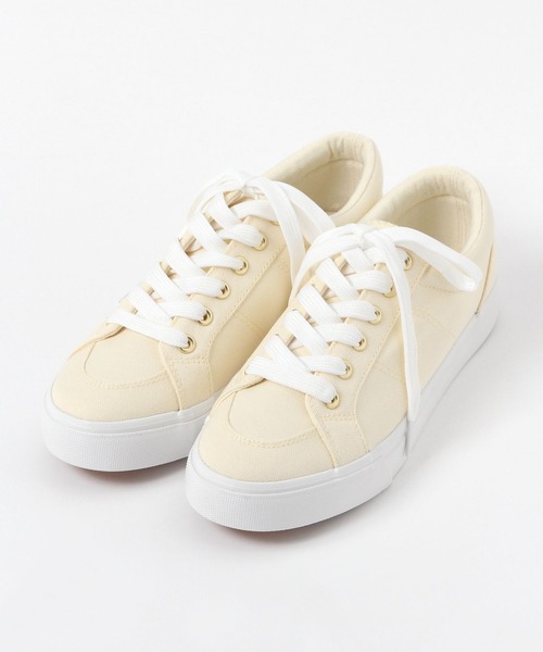 GLOBAL WORK（グローバルワーク）の「らくっションキャンバススニーカー/645029（スニーカー・レディース・ブラック/オフホワイト/レオパード/ワインレッド・LARGE/MEDIUM）」の2枚目の写真