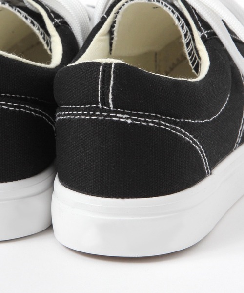 GLOBAL WORK（グローバルワーク）の「らくっションキャンバススニーカー/645029（スニーカー・レディース・ブラック/オフホワイト/レオパード/ワインレッド・LARGE/MEDIUM）」の13枚目の写真