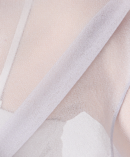 VERMEIL par iena(ヴェルメイユパーイエナ)の「シアーVネックカーディガン(カーディガン/ボレロ・レディース・ブラック/チャコールグレー/ライトグリーン・FREE)」の7枚目の写真