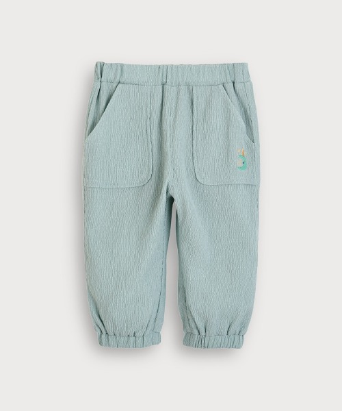 moimoln（モイモルン）の「ムーンライトゆったり9分丈パンツ（その他パンツ・キッズ・ベージュ/ミント・90cm/100cm/110cm/120cm/130cm）」の8枚目の写真