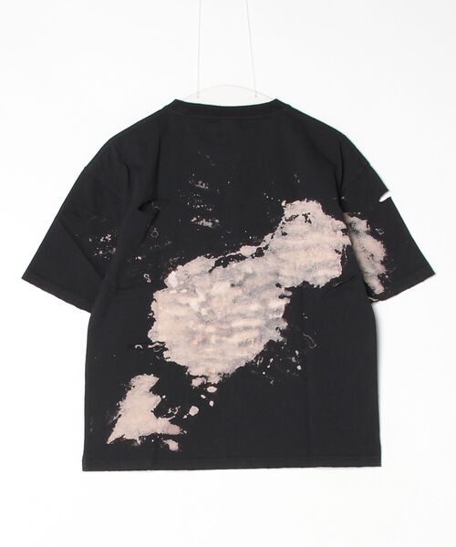 En serio TOKYO(エンソリオトーキョー)の「【SIDEWAYSTANCE】サンダーロゴ半袖グランジTシャツ 70477(Tシャツ/カットソー・メンズ・ブラウン/ブラック・SMALL/MEDIUM/LARGE/X-LARGE)」の14枚目の写真