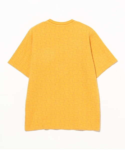 fennica(フェニカ)の「COOHEM / TWEED T SHIRT(Tシャツ/カットソー・メンズ・ブラック・LARGE)」の4枚目の写真