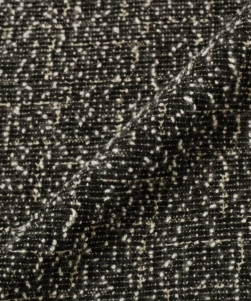 fennica(フェニカ)の「COOHEM / TWEED T SHIRT(Tシャツ/カットソー・メンズ・ブラック・LARGE)」の9枚目の写真
