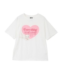 Candy Stripper（キャンディストリッパー）の「BE LOVED CAT Tシャツ（Tシャツ/カットソー）」