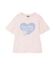 Candy Stripper（キャンディストリッパー）の「BE LOVED CAT Tシャツ（Tシャツ/カットソー）」