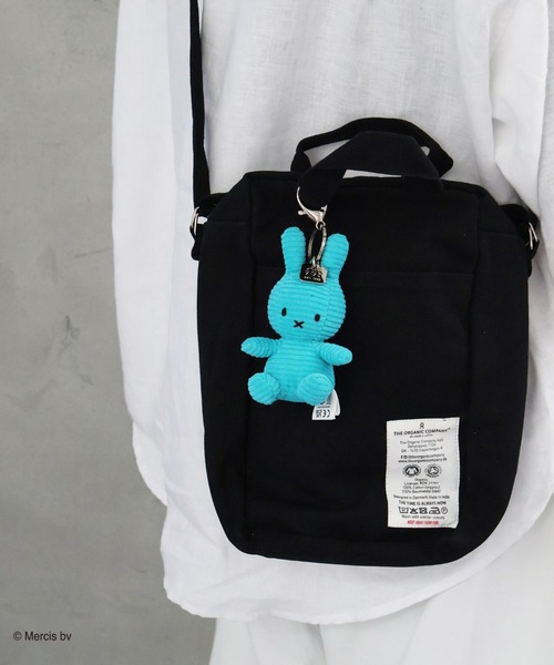 Dick Bruna（ディックブルーナ）の「BON TON TOYS Miffy keychain Corduroy（キーホルダー・レディース・オレンジ/ターコイズブルー・FREE）」の3枚目の写真