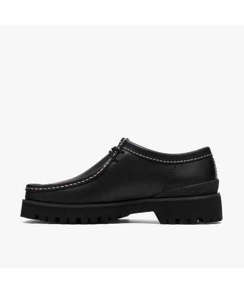 クラークス【Clarks】- ワラユーコナー レザーシューズ【Walla Yukoner