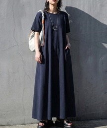 綿100 Aライン ワンピース