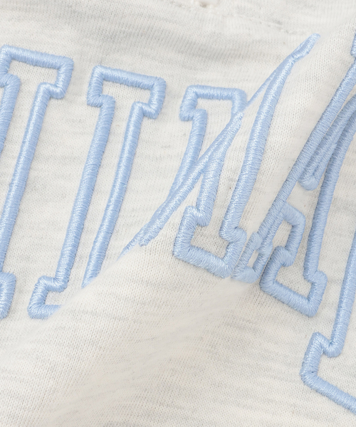 minimal（ミニマル）の「ハーフジップルーズ半袖Tシャツ（Tシャツ/カットソー・キッズ・ホワイト系その他/ライトグリーン/チャコール・140cm/130cm/120cm/110cm/100cm）」の20枚目の写真