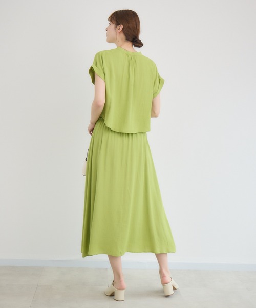 KATHARINE ROSS（キャサリンロス）の「【KATHARINE ROSS】【COOL/UV/DRY】ワンピース（ワンピース・レディース・チャコールグレー/イエロー・MEDIUM）」の6枚目の写真