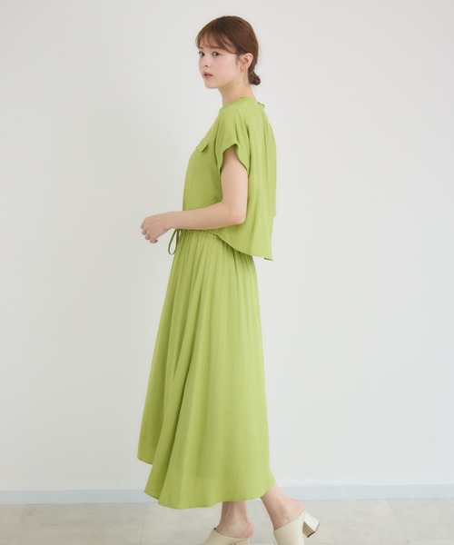 KATHARINE ROSS（キャサリンロス）の「【KATHARINE ROSS】【COOL/UV/DRY】ワンピース（ワンピース・レディース・チャコールグレー/イエロー・MEDIUM）」の5枚目の写真