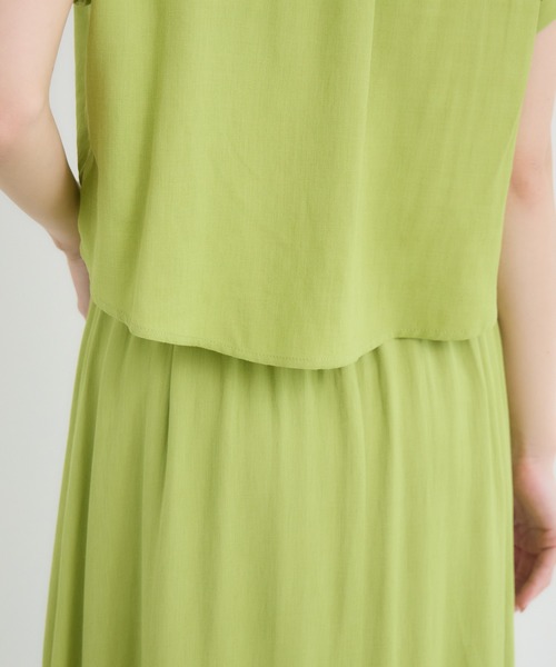 KATHARINE ROSS（キャサリンロス）の「【KATHARINE ROSS】【COOL/UV/DRY】ワンピース（ワンピース・レディース・チャコールグレー/イエロー・MEDIUM）」の17枚目の写真