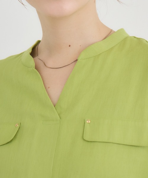 KATHARINE ROSS（キャサリンロス）の「【KATHARINE ROSS】【COOL/UV/DRY】ワンピース（ワンピース・レディース・チャコールグレー/イエロー・MEDIUM）」の13枚目の写真