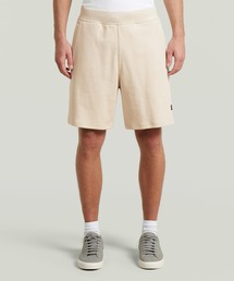 G-STAR | Sweat Short/ベーシックデザインスウェットショートパンツ(その他パンツ)