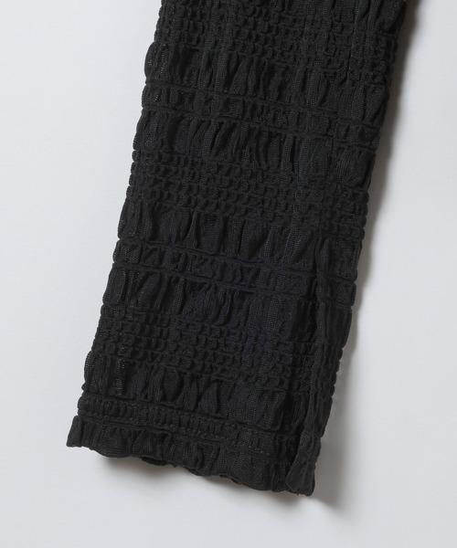 eL(エル)の「【eL】Cut Sleek Shirt/668747(シャツ/ブラウス・レディース・ブラック/オフホワイト・FREE)」の21枚目の写真