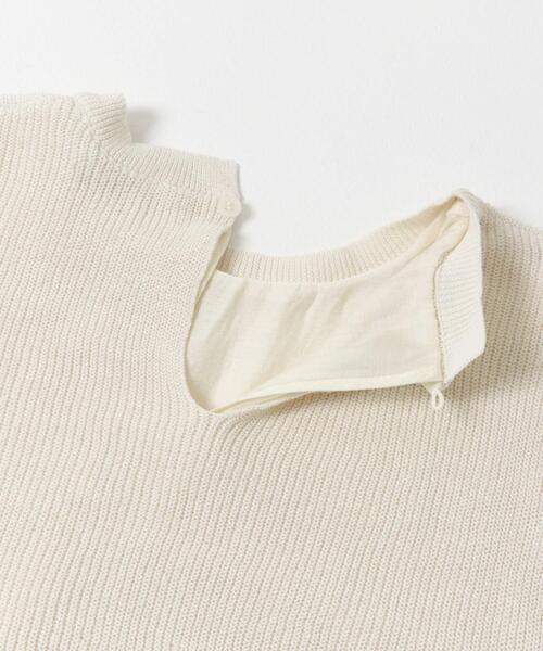ITEMS URBANRESEARCH(アイテムズ アーバンリサーチ)の「ニットベストドッキングシャツ(シャツ/ブラウス・レディース・オフホワイト/ブラック・FREE)」の20枚目の写真