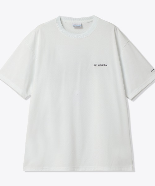 Columbia(コロンビア)の「コロンビア サンライズストレイトオムニフリーズゼログラフィックショートスリーブTシャツ(Tシャツ/カットソー・メンズ・オレンジ/アイボリー/ブラック・M/L/LL/S)」の2枚目の写真
