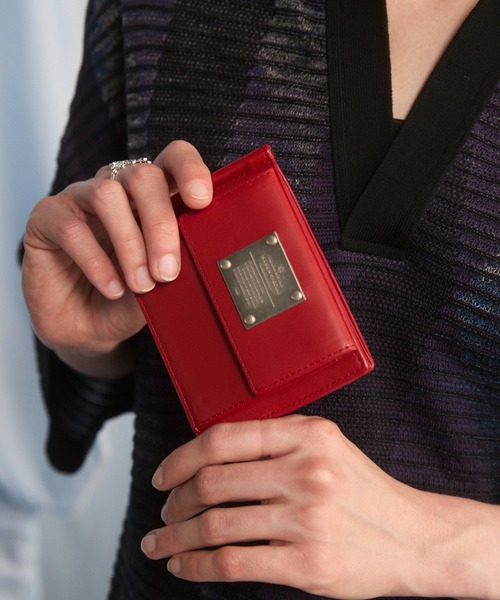UNISEX》Metal Plate Money Clip Wallet/メタルプレートマネークリップ