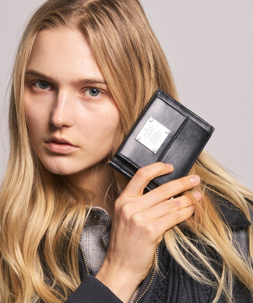UNISEX》Metal Plate Money Clip Wallet/メタルプレートマネークリップ