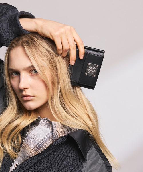 UNISEX》Metal Plate Money Clip Wallet/メタルプレートマネークリップ